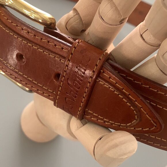 Valentino Vintage Leather Belt - Picture 6 of 9